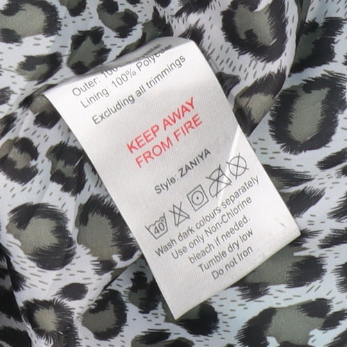 Betty Kay Women's Green Hooded Rain Coat Size 12