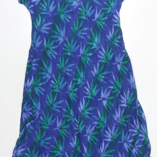 Anokhi Women's Blue Dress, Size 14, Lightweight