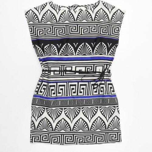 Dorothy Perkins Women's Multicolour Shift Dress Size 10