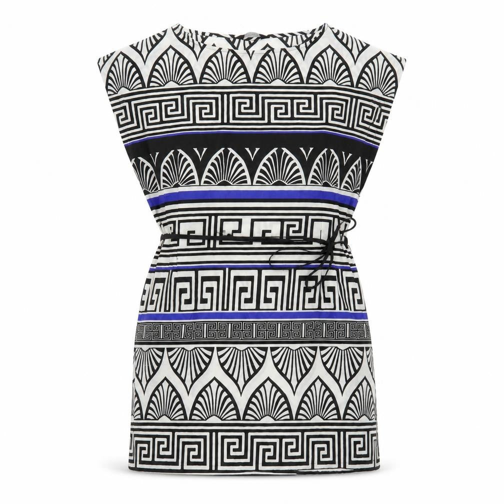 Front view of Dorothy Perkins Women's Multicolour Shift Dress, size 10