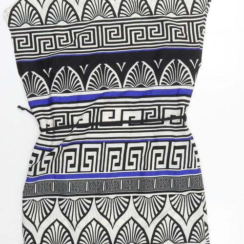 Dorothy Perkins Women's Multicolour Shift Dress Size 10