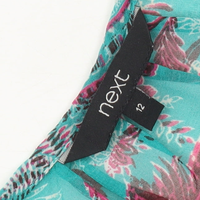 Next Women's Multicoloured Floral Dress Size 12