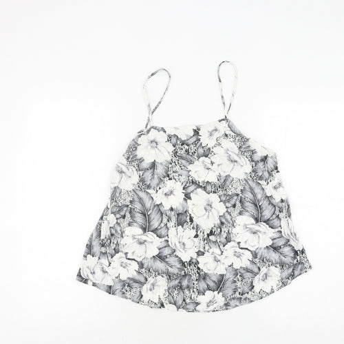 Topshop Women's Multicoloured Floral Camisole Tank 8