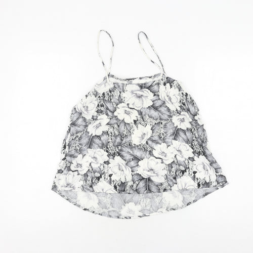 Topshop Women's Multicoloured Floral Camisole Tank 8