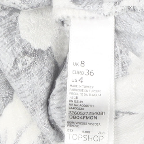 Topshop Women's Multicoloured Floral Camisole Tank 8