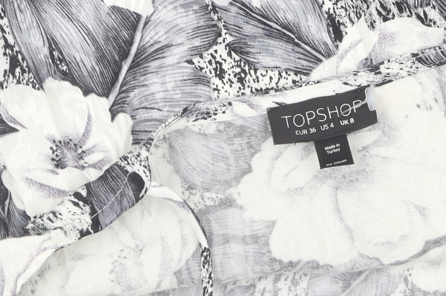 Topshop Women's Multicoloured Floral Camisole Tank 8