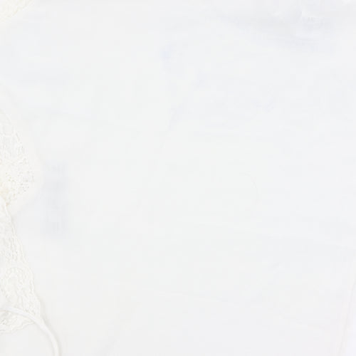 Zara Women’s Ivory Camisole Top XS with Lace