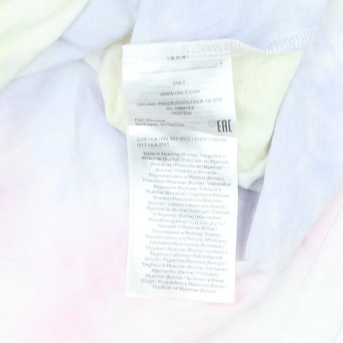ONLY Women's Multicoloured T-Shirt M