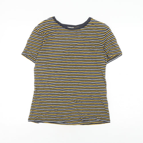 Selected Homme Men's Striped T-Shirt L