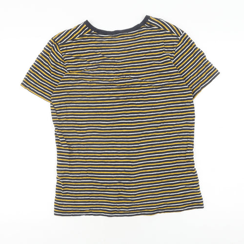 Selected Homme Men's Striped T-Shirt L