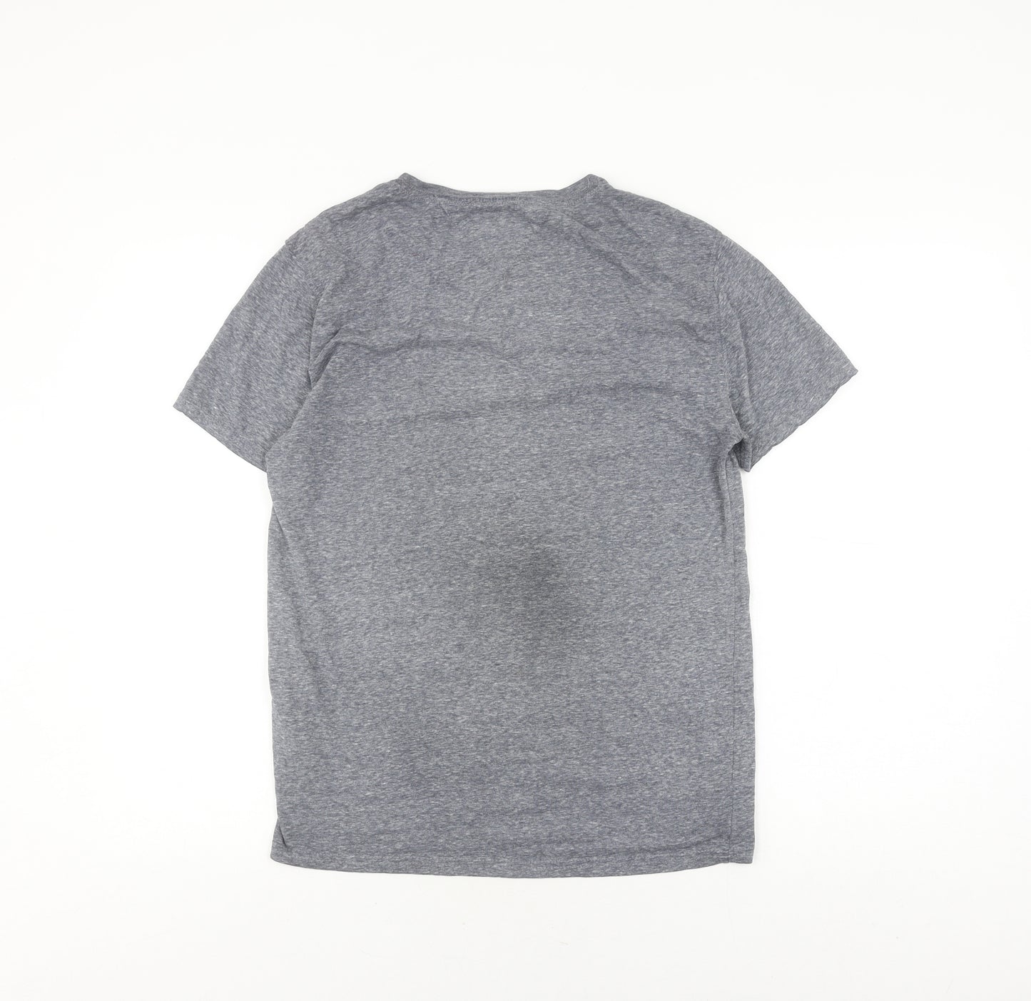 Tommy Jeans Men's Grey Regular Fit T-Shirt Small