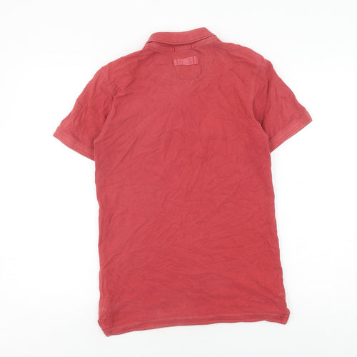 FatFace Men's Red Polo Shirt XS