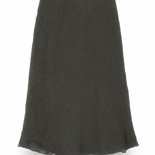Marks and Spencer Women's Green Knee Length Skirt Size 10