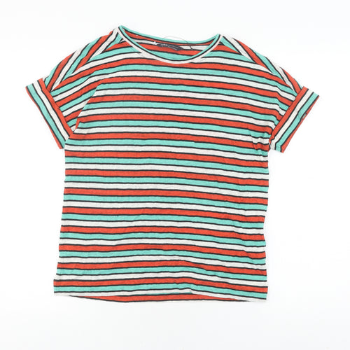 Marks and Spencer Women’s Multicoloured T-Shirt Size 8