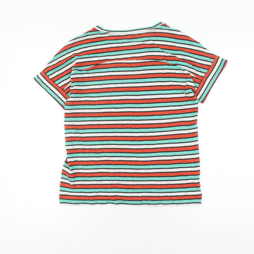 Marks and Spencer Women’s Multicoloured T-Shirt Size 8