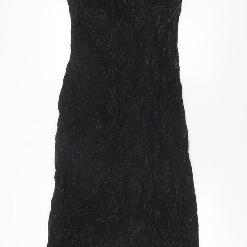 Marks and Spencer Black Sleeveless Dress UK 14
