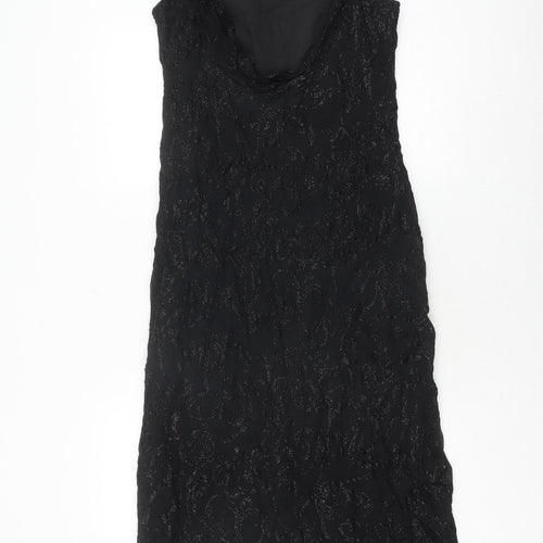 Marks and Spencer Black Sleeveless Dress UK 14