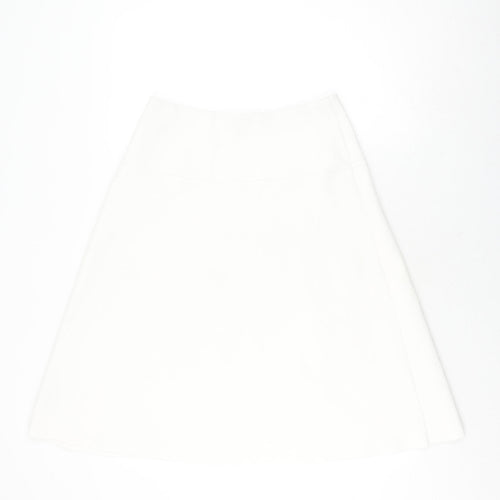 Topshop Women's White Skirt Size 12