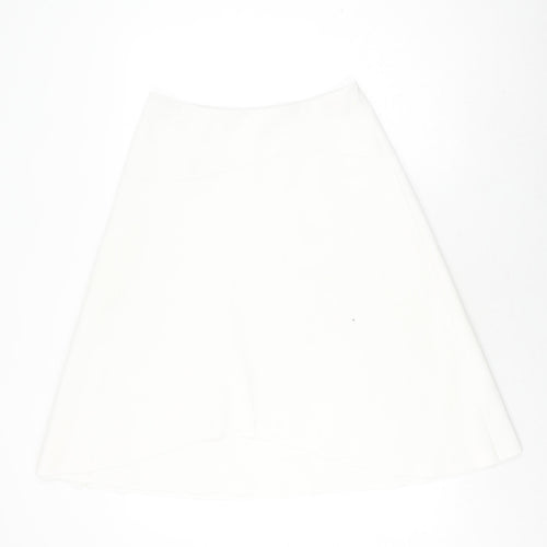 Topshop Women's White Skirt Size 12