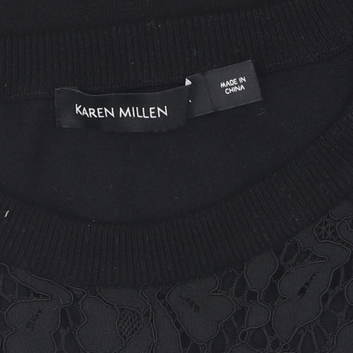 Karen Millen Women’s Black Pullover Jumper, Size M