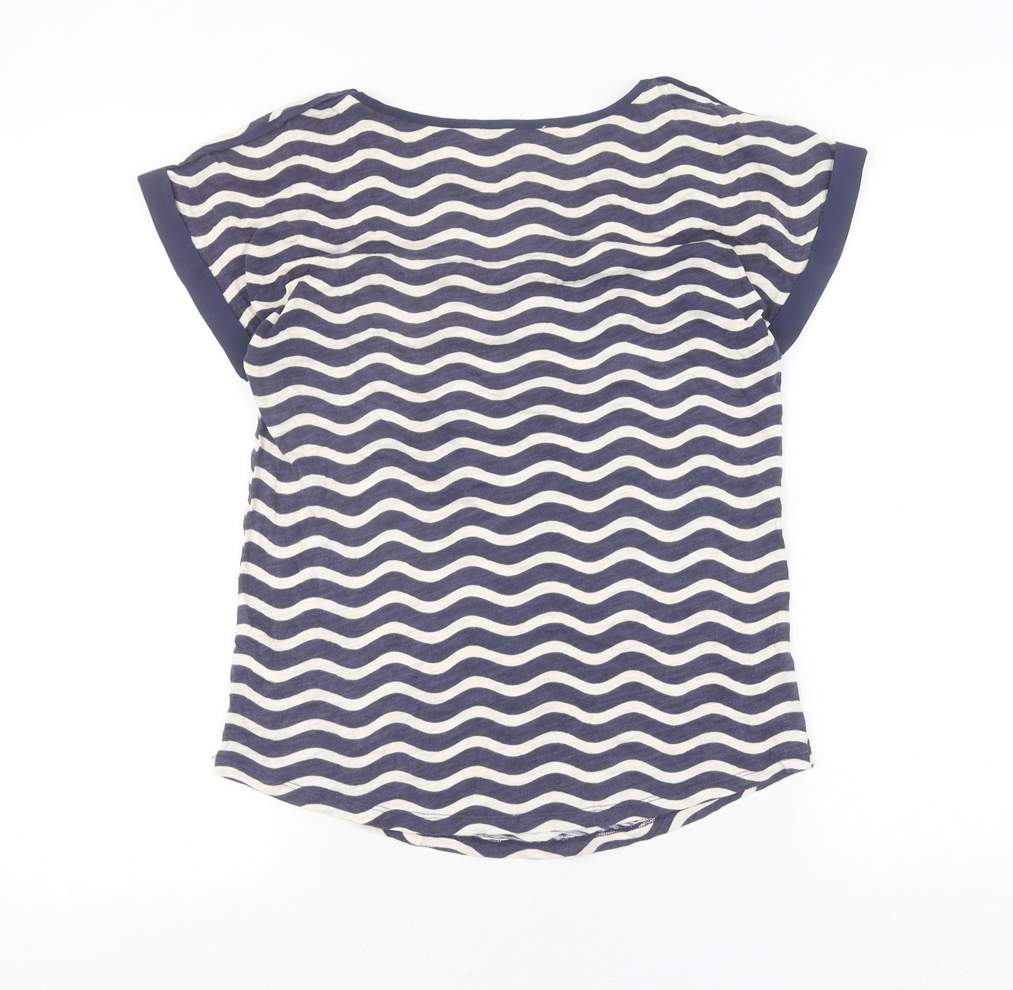 Oasis Women's Blue T-Shirt, Size S, Casual Autumn Wear