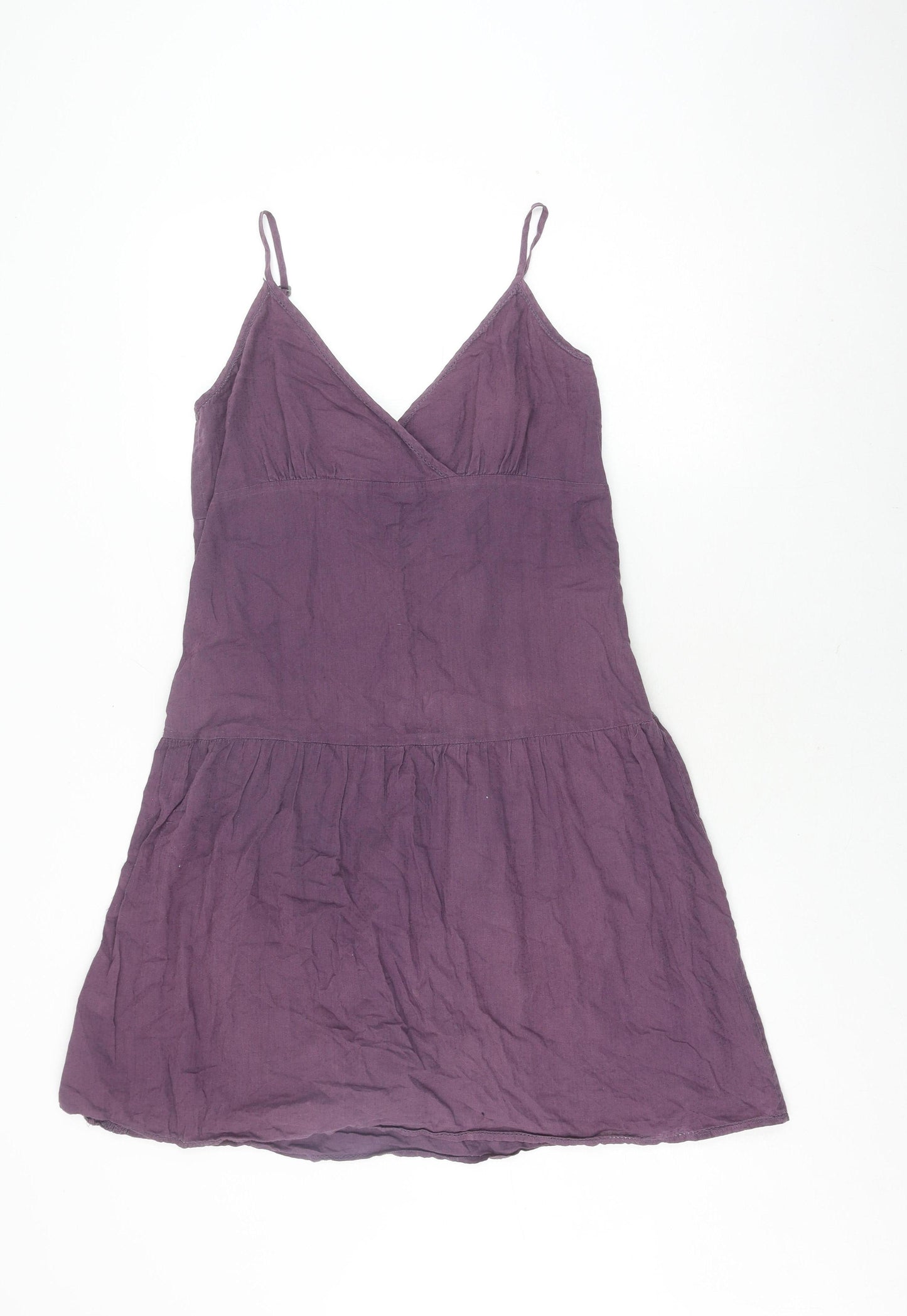 Fat Face Women's Purple Slip Dress Size 12