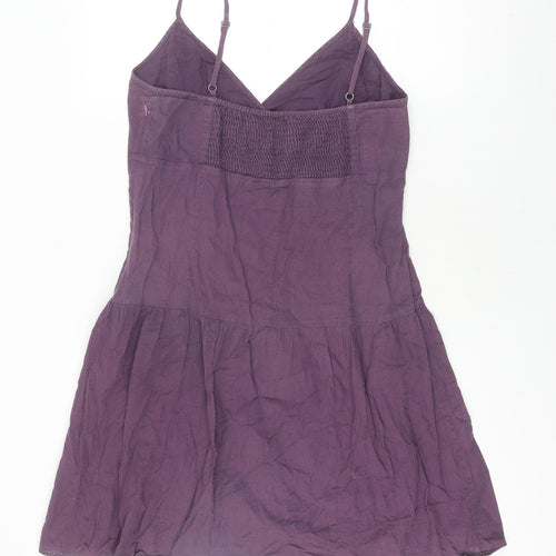 Fat Face Women's Purple Slip Dress Size 12