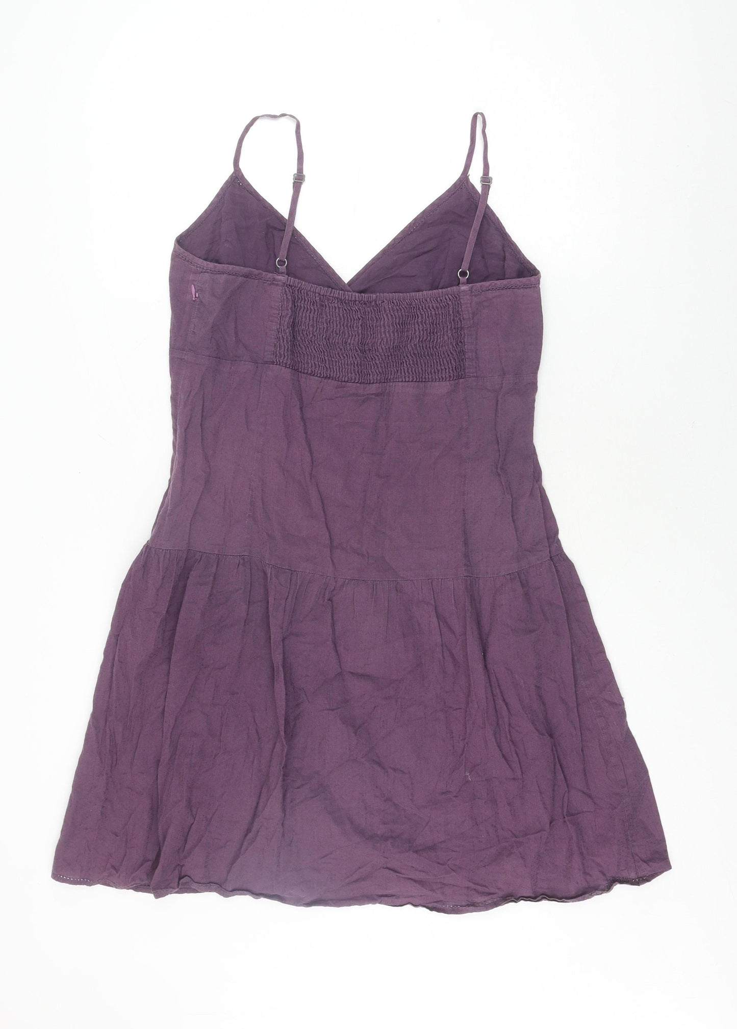 Fat Face Women's Purple Slip Dress Size 12