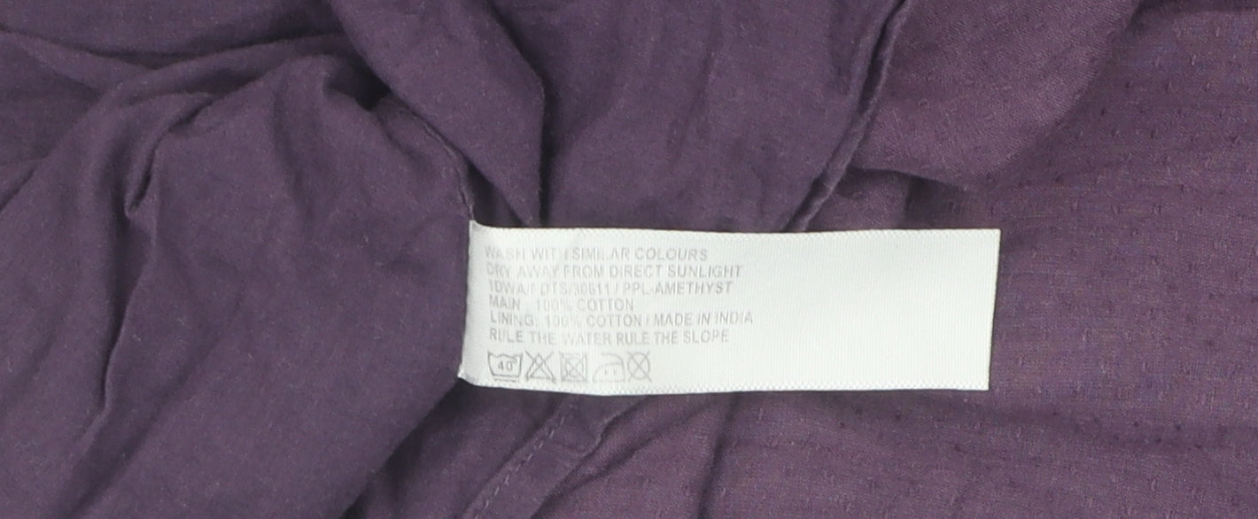 Fat Face Women's Purple Slip Dress Size 12