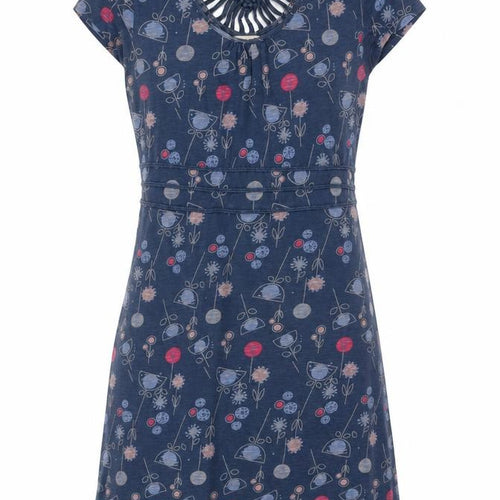 Debenhams Women's Blue Floral Shift Dress Size 10