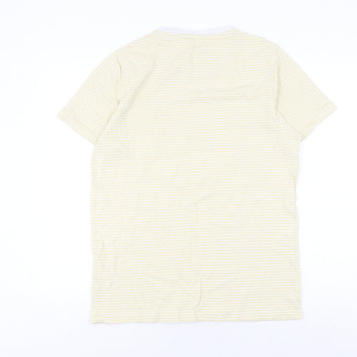 Common People Women’s Yellow Striped T-Shirt Medium