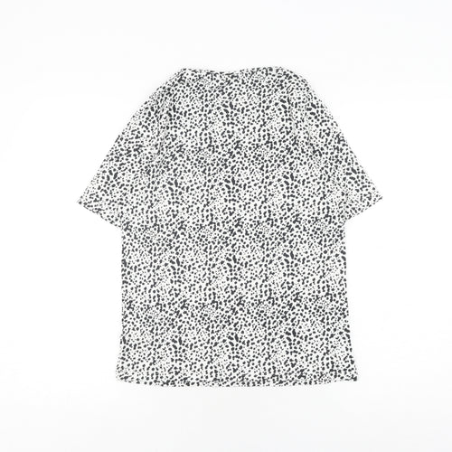 Marks and Spencer Women's White T-Shirt, Size 16