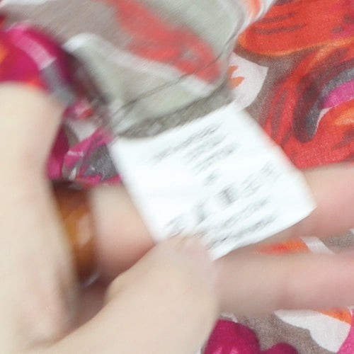 Cassis Collection Women's Floral Blouse, Size 12, Multicoloured