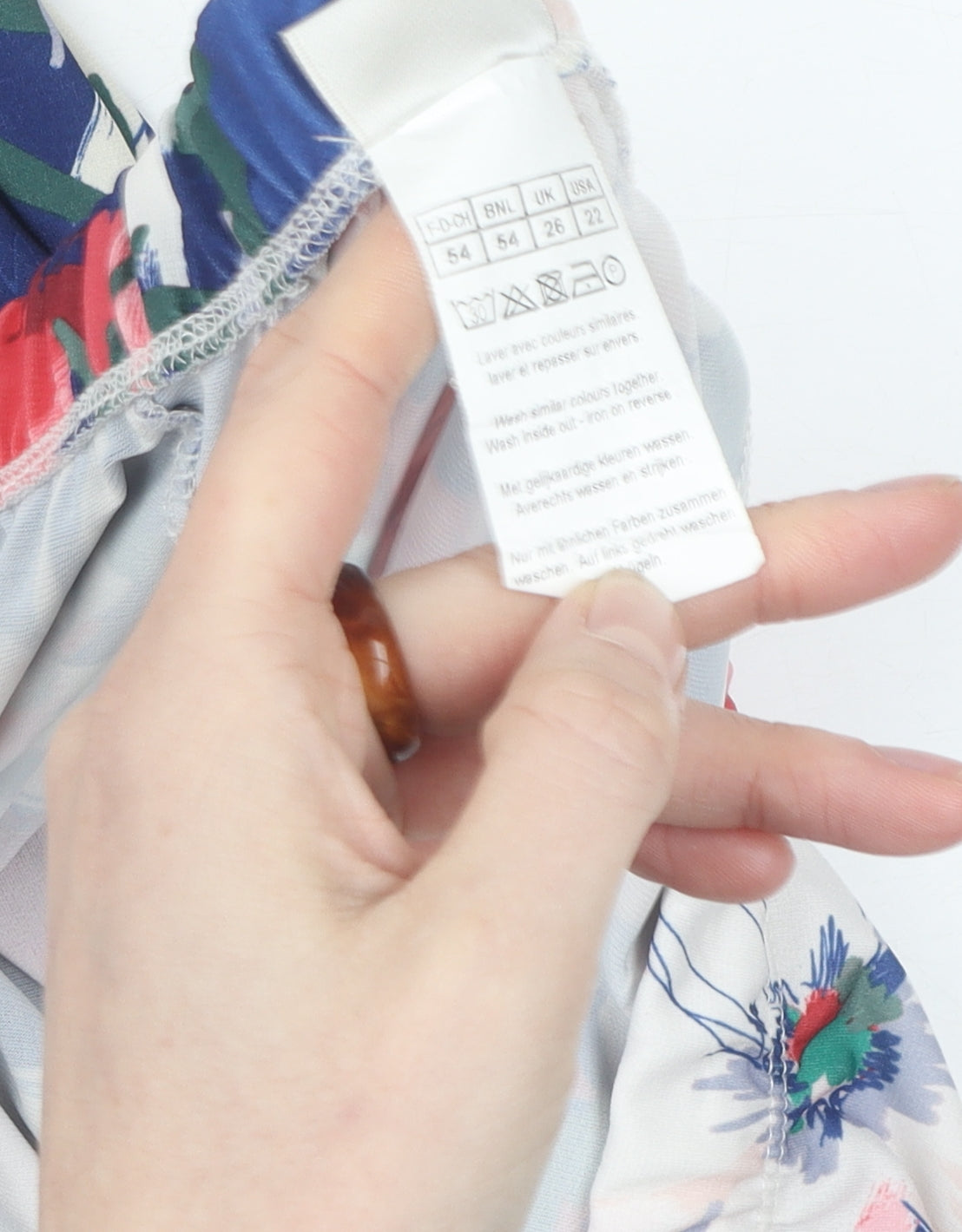 Damart Women's Multicoloured Floral Pleated Skirt Size 22