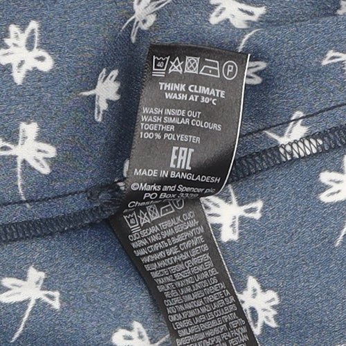 Marks and Spencer Women's Long Blue Dress Size 18