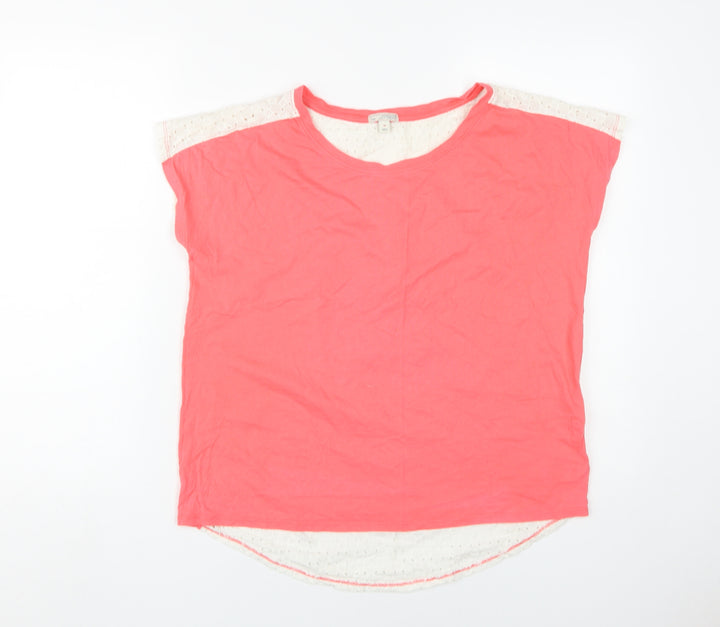 Gap Women's Pink Lace Blouse, Size M, Casual Wear