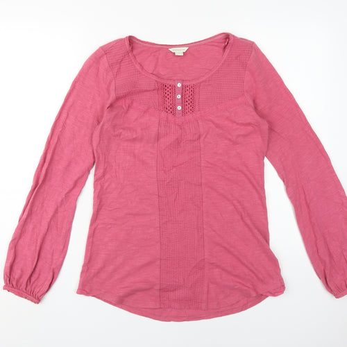 Monsoon Women's Pink Basic Blouse Size 8