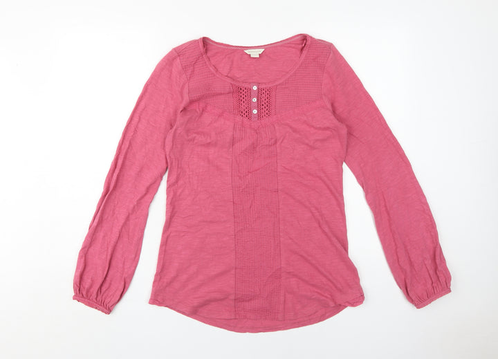 Monsoon Women's Pink Basic Blouse Size 8