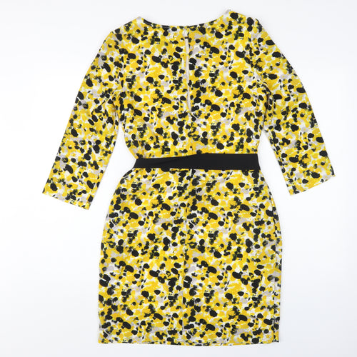 H&M Women’s Floral Multicoloured Shift Dress 6