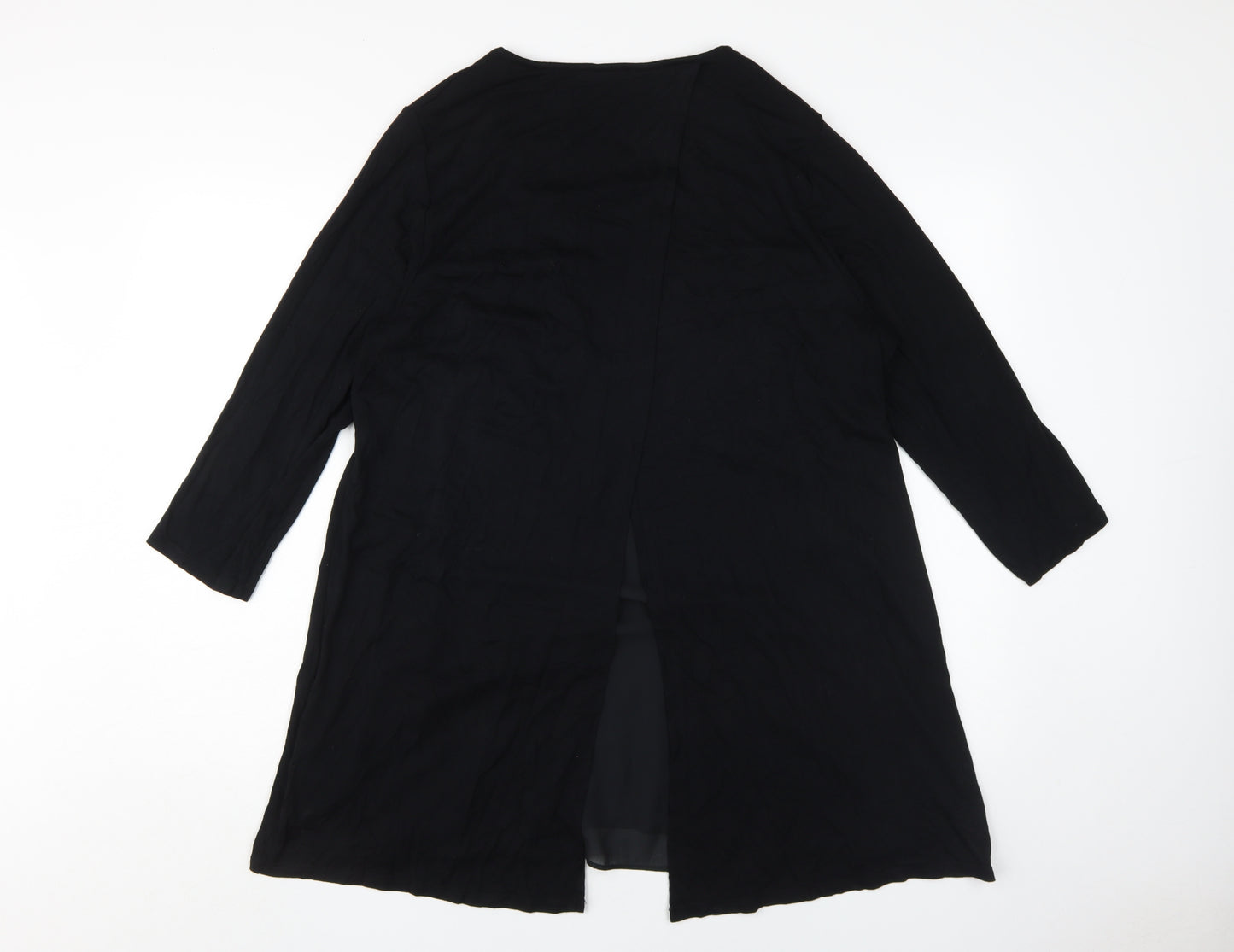 Marks and Spencer Black Women's 3/4 Sleeve Dress Size 18