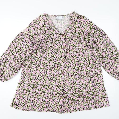 ASOS Women's Multicoloured Floral Dress Size 8