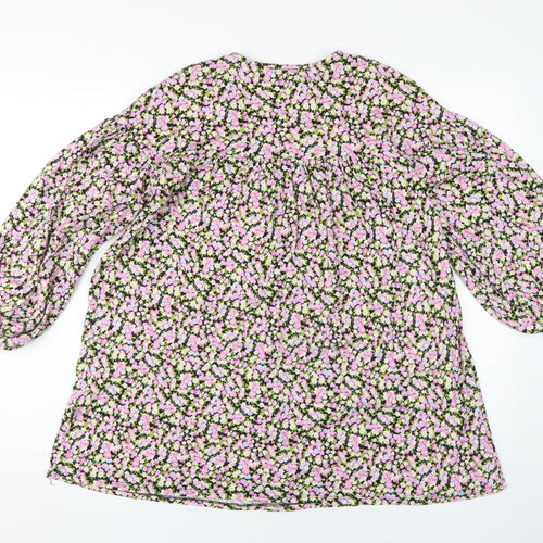 ASOS Women's Multicoloured Floral Dress Size 8