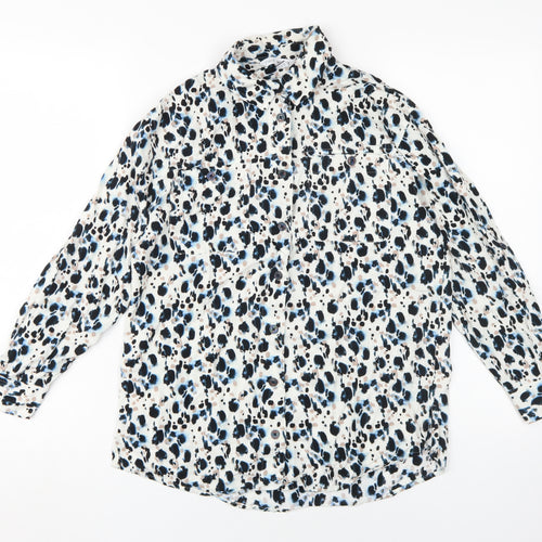 Next Women's Multicoloured Animal Print Button-Up