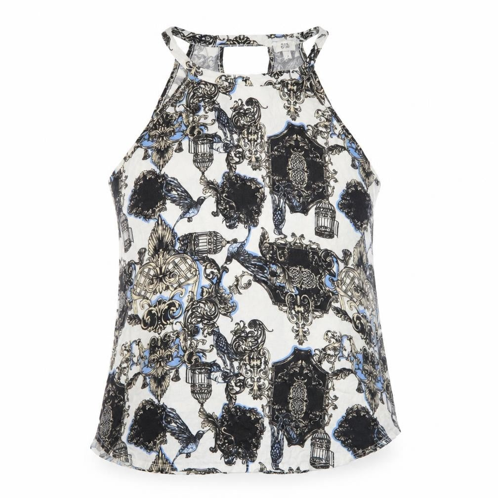 Front view of River Island Women's Multicoloured Tank Top