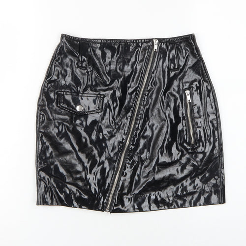 H&M Women's Black Knee Length Pencil Skirt Size 6