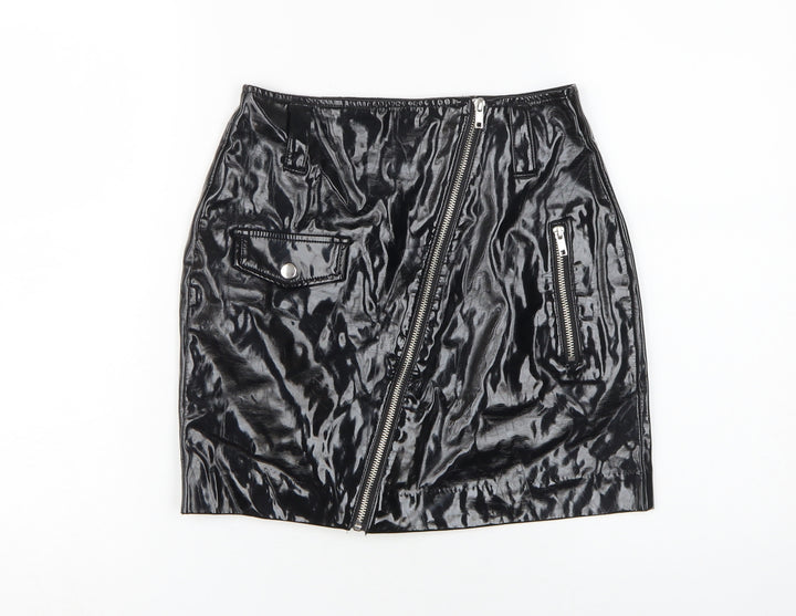 H&M Women's Black Knee Length Pencil Skirt Size 6