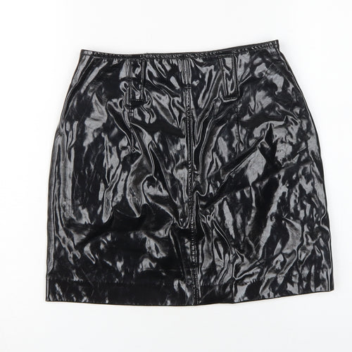 H&M Women's Black Knee Length Pencil Skirt Size 6