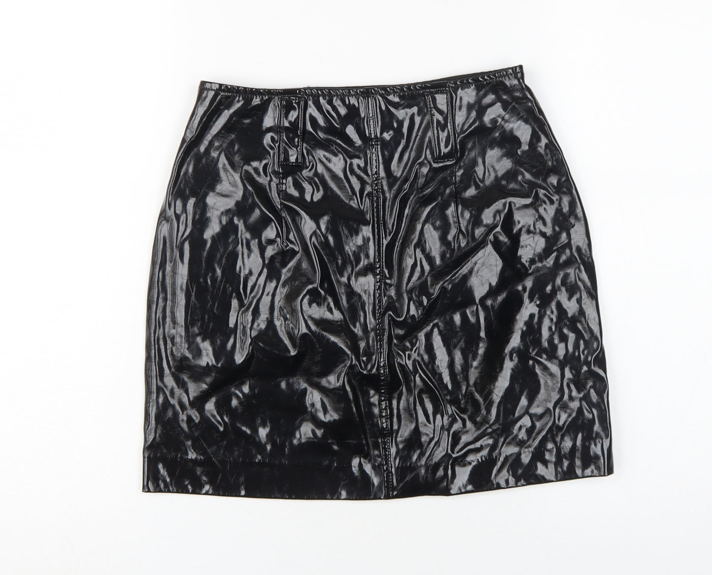 H&M Women's Black Knee Length Pencil Skirt Size 6