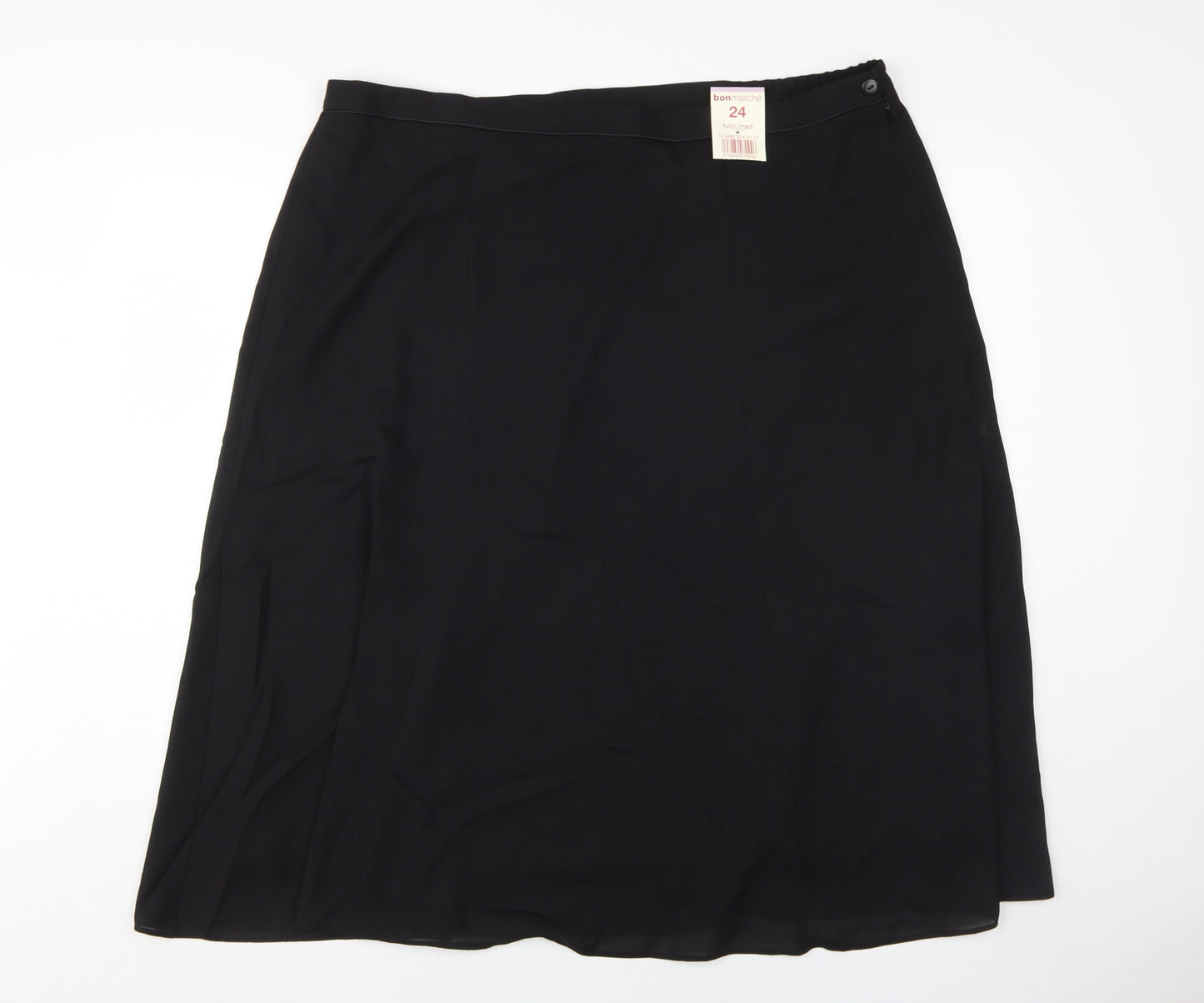 Bonmarché Women's Black Plus Size Skirt 24