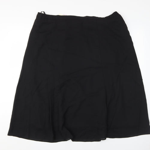 Bonmarché Women's Black Plus Size Skirt 24